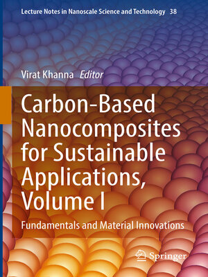 cover image of Carbon-Based Nanocomposites for Sustainable Applications, Volume I